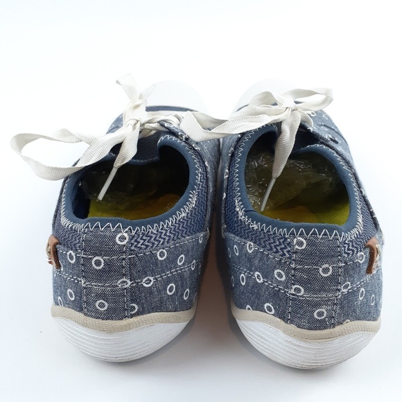 Dr Scholl's Women's 9 M Shoes Jamie Denim Fashion Sneakers 11696 Circle Grey - Picture 6 of 11